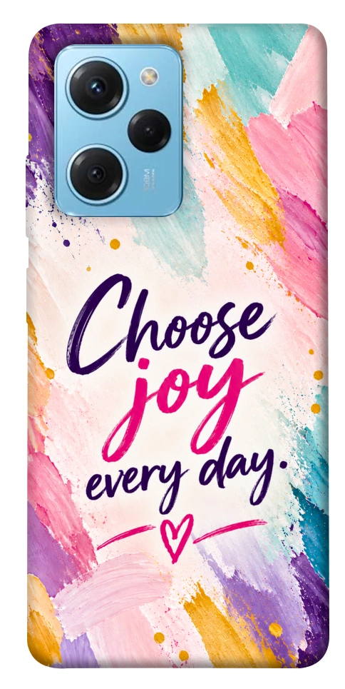 Чохол Choose joy everyday для Xiaomi Poco X5 Pro 5G