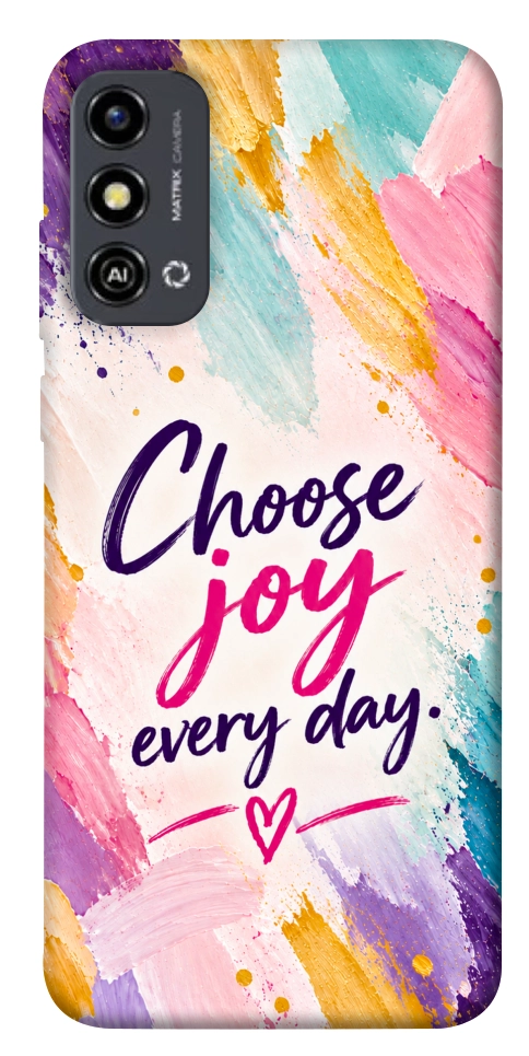 Чехол Choose joy everyday для ZTE Blade A53