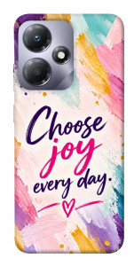 Чехол Choose joy everyday для Infinix Hot 30i