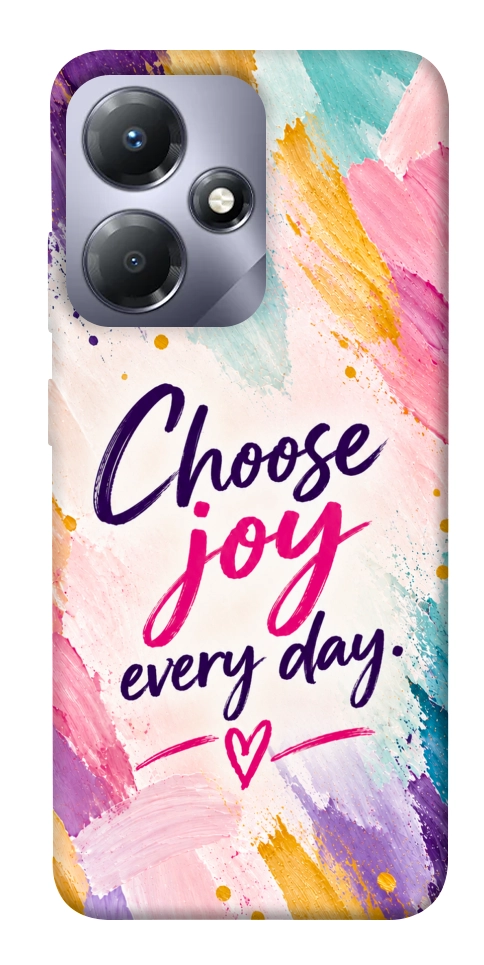 Чехол Choose joy everyday для Infinix Hot 30 Play