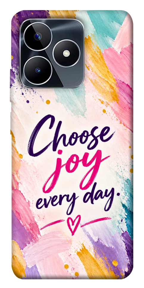 Чехол Choose joy everyday для Realme C53