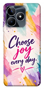 Чехол Choose joy everyday для Realme C53