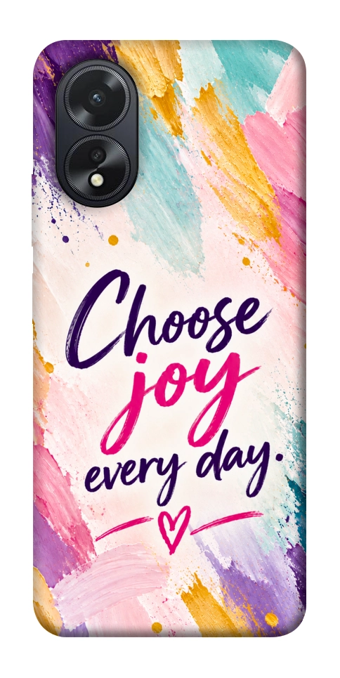 Чехол Choose joy everyday для Oppo A38
