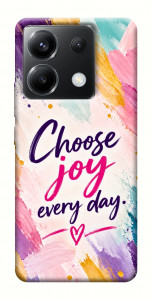 Чехол Choose joy everyday для Xiaomi Poco X6
