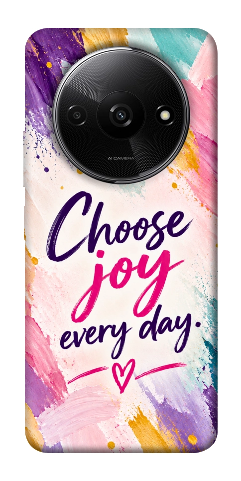 Чехол Choose joy everyday для Xiaomi Redmi A3