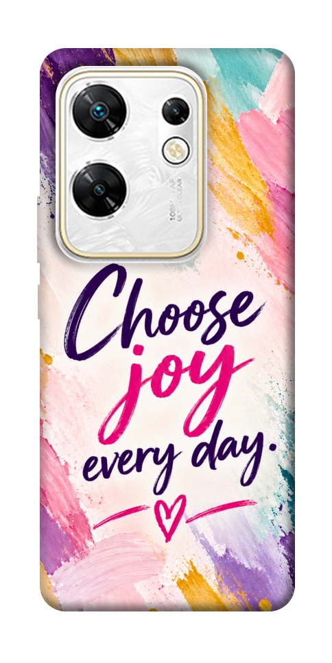 Чехол Choose joy everyday для Infinix Zero 30 4G