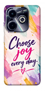 Чехол Choose joy everyday для TECNO Spark 20