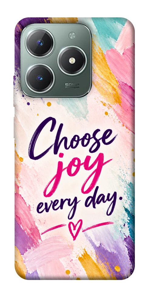 Чехол Choose joy everyday для Realme C61