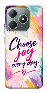 Чехол Choose joy everyday для Realme C61