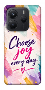 Чехол Choose joy everyday для Xiaomi Redmi Note 14 5G