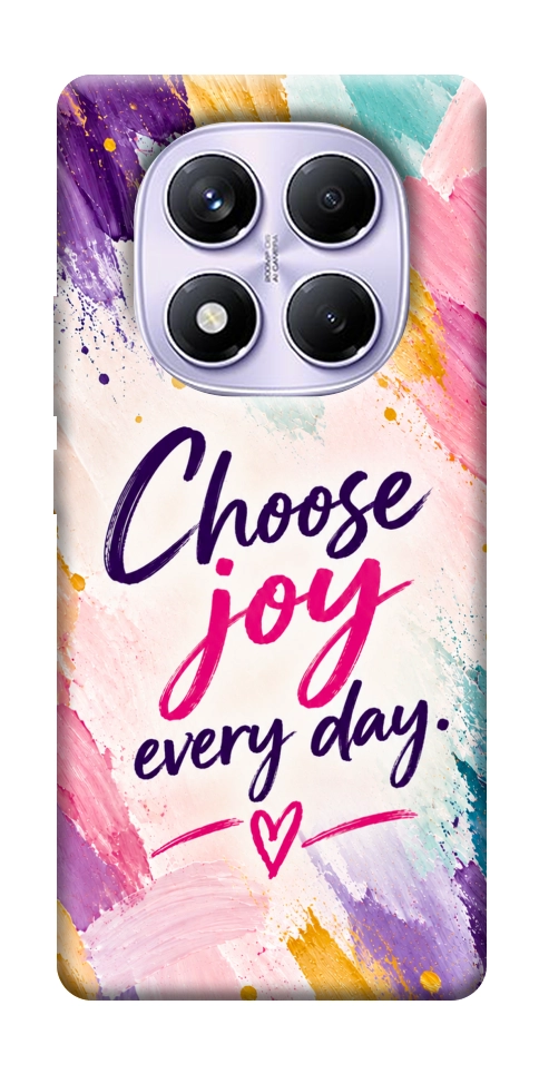 Чохол Choose joy everyday для Xiaomi Poco X7