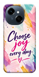 Чехол Choose joy everyday для TECNO Spark Go 1 (KL4)