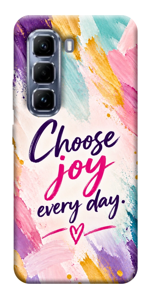 Чехол Choose joy everyday для Infinix Hot 50 Pro