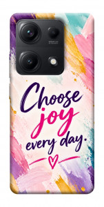 Чохол Choose joy everyday для Xiaomi Redmi Note 14S