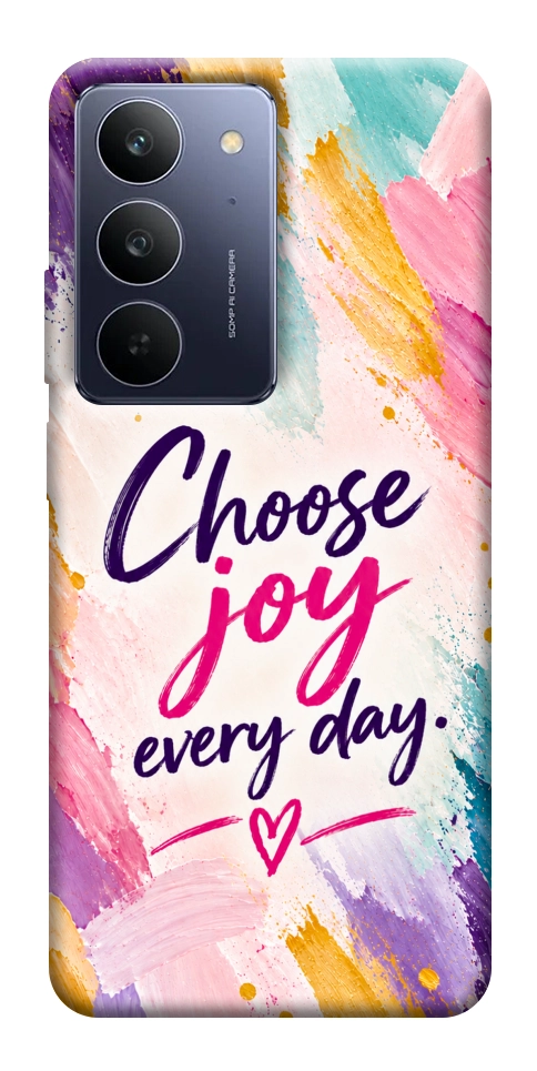 Чехол Choose joy everyday для Realme C75x