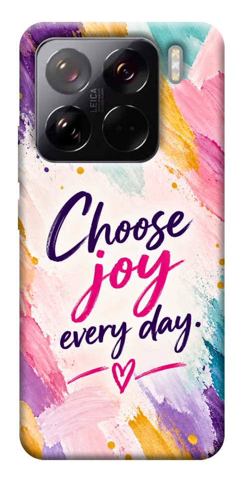 Чехол Choose joy everyday для Xiaomi 15 Pro