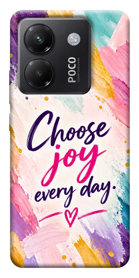 Чохол Choose joy everyday для Xiaomi Poco M7 Pro 5G
