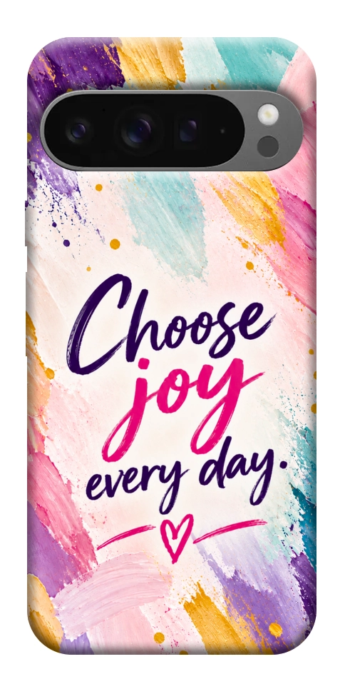 Чехол Choose joy everyday для Google Pixel 10 Pro XL
