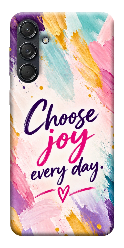 Чохол Choose joy everyday для Galaxy M55