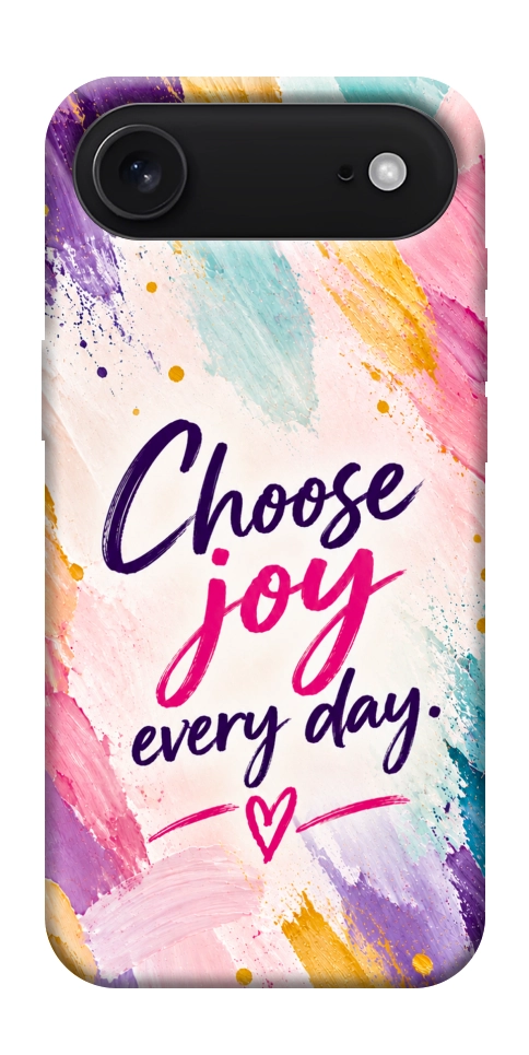 Чехол Choose joy everyday для iPhone 17 Air