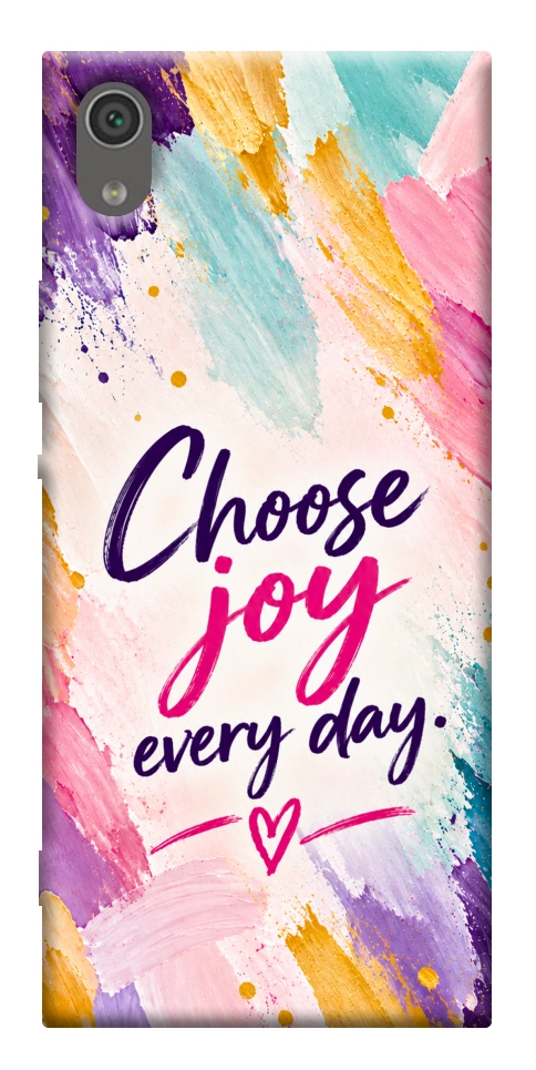 Чехол Choose joy everyday для Sony Xperia XA1