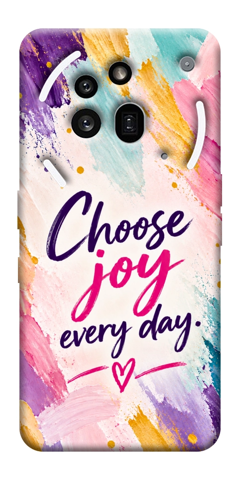 Чехол Choose joy everyday для Nothing Phone (3a) Pro