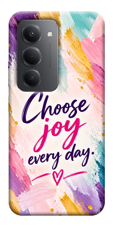 Чохол Choose joy everyday для Xiaomi Redmi 15 (Europe version)