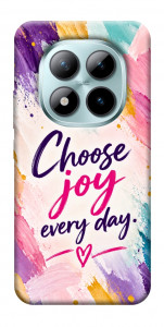 Чехол Choose joy everyday для Xiaomi Redmi Note 15 Pro 5G