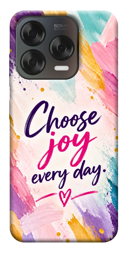 Чохол Choose joy everyday для ZTE Nubia V70 Design