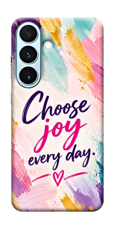 Чехол Choose joy everyday для Galaxy S26