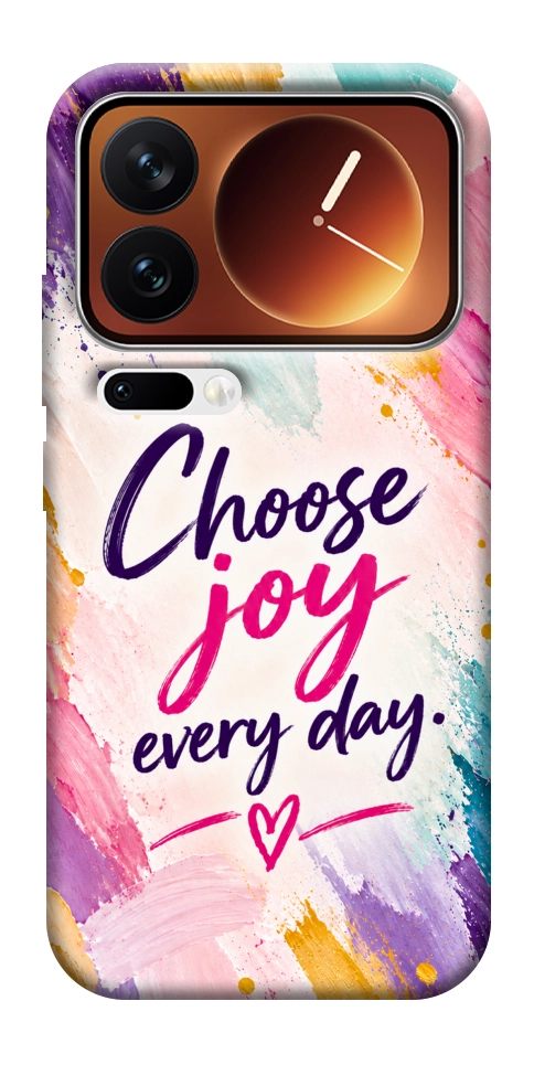 Чохол Choose joy everyday для Xiaomi 17 Pro