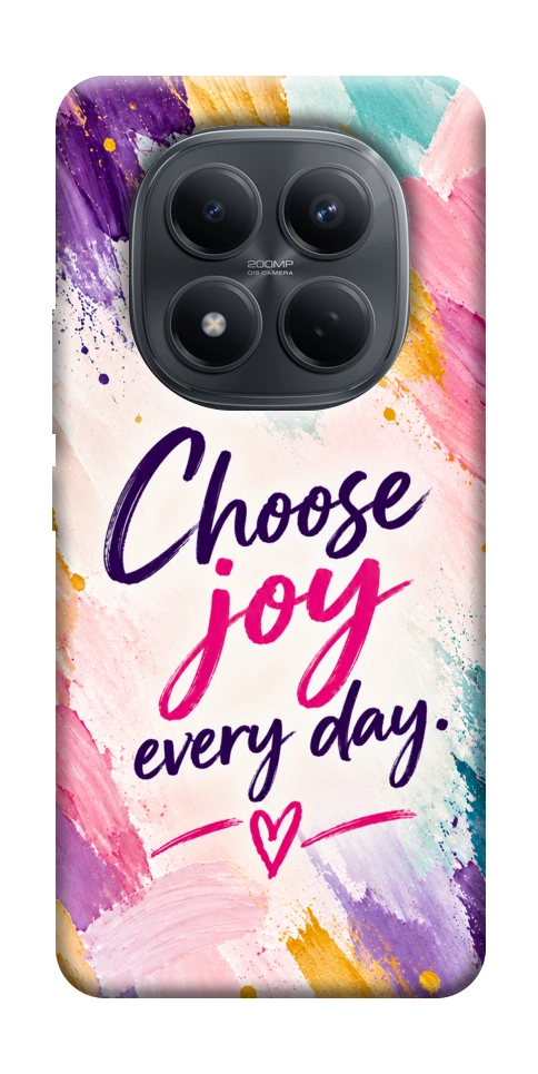 Чохол Choose joy everyday для Xiaomi Redmi Note 15 Pro 4G