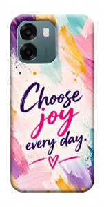 Чехол Choose joy everyday для Oppo A6