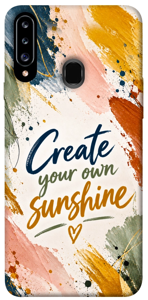 Чехол Create sunshine для Galaxy A20s (2019)