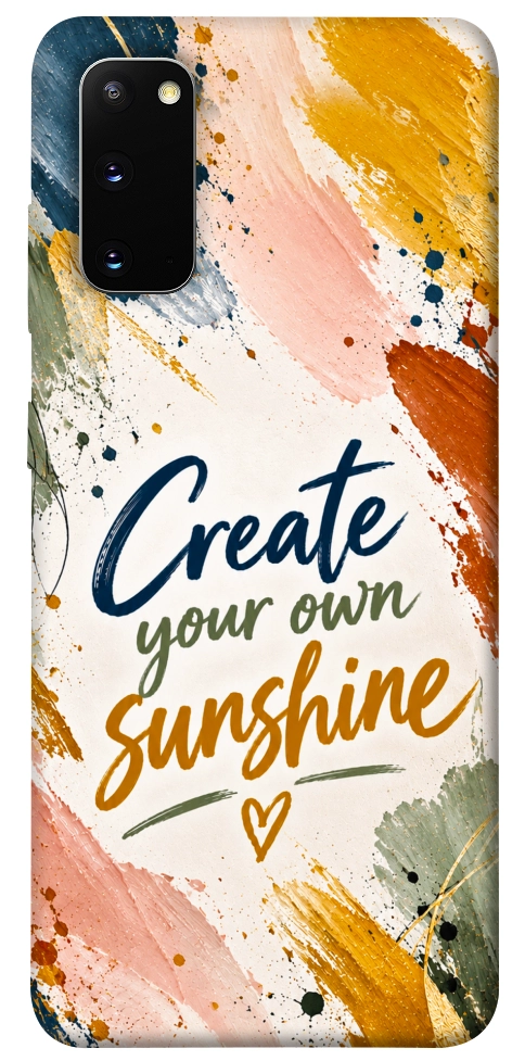 Чехол Create sunshine для Galaxy S20 (2020)