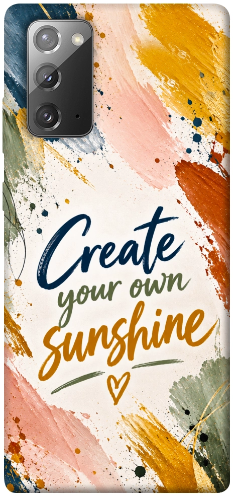 Чохол Create sunshine для Galaxy Note 20