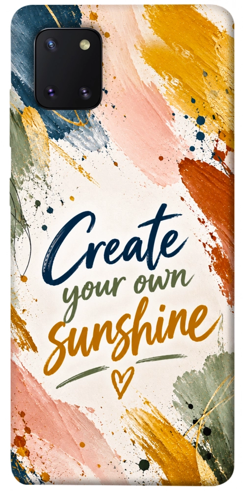 Чехол Create sunshine для Galaxy Note 10 Lite (2020)
