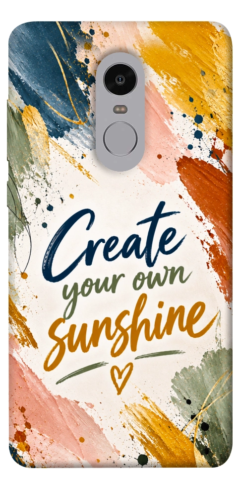 Чехол Create sunshine для Xiaomi Redmi Note 4X