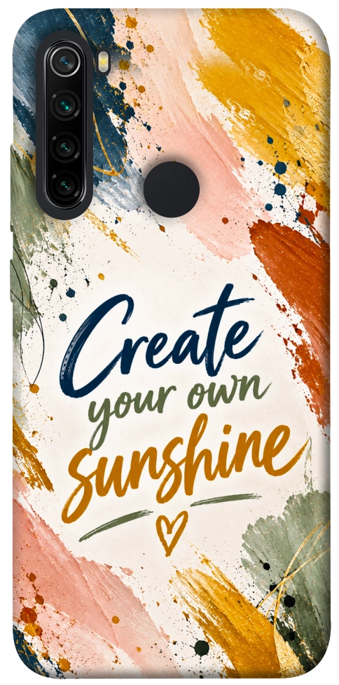 Чехол Create sunshine для Xiaomi Redmi Note 8