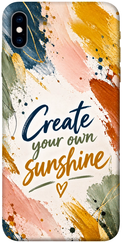 Чехол Create sunshine для iPhone XS