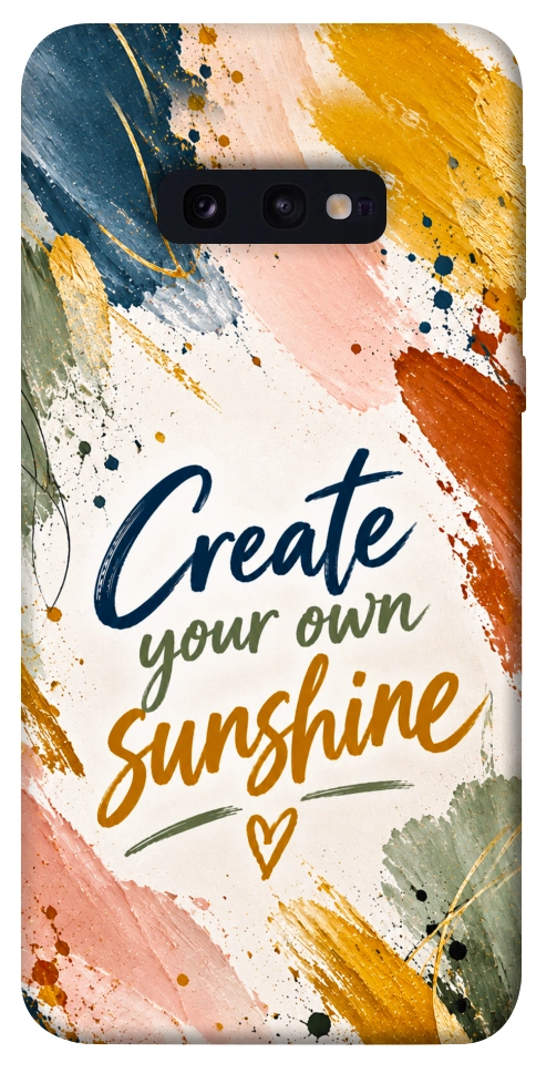 Чохол Create sunshine для Galaxy S10e