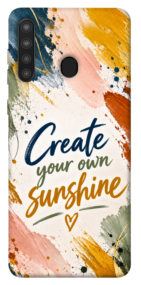 Чохол Create sunshine для Galaxy A21