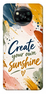 Чехол Create sunshine для Xiaomi Poco X3 Pro
