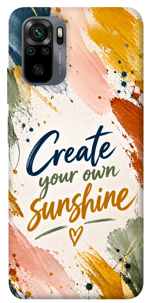 Чохол Create sunshine для Xiaomi Redmi Note 10