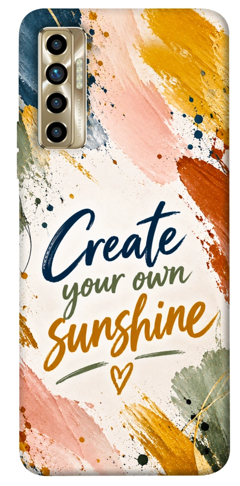 Чохол Create sunshine для TECNO Camon 17P