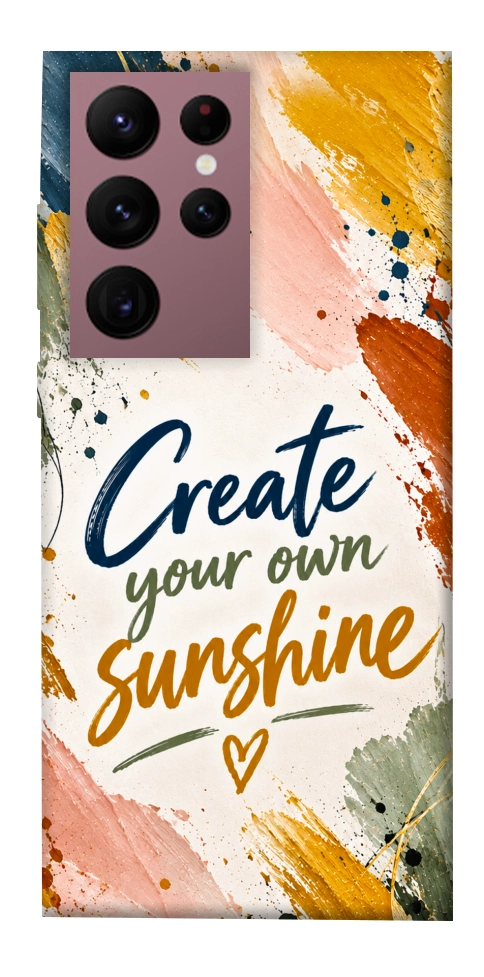 Чохол Create sunshine для Galaxy S22 Ultra