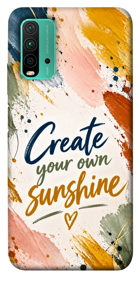 Чохол Create sunshine для Xiaomi Redmi Note 9 4G