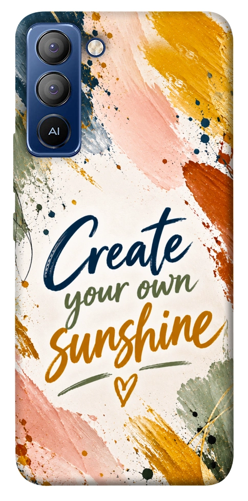 Чехол Create sunshine для TECNO Pop 5 Pro