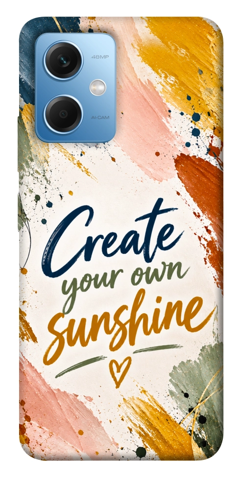 Чохол Create sunshine для Xiaomi Redmi Note 12 5G
