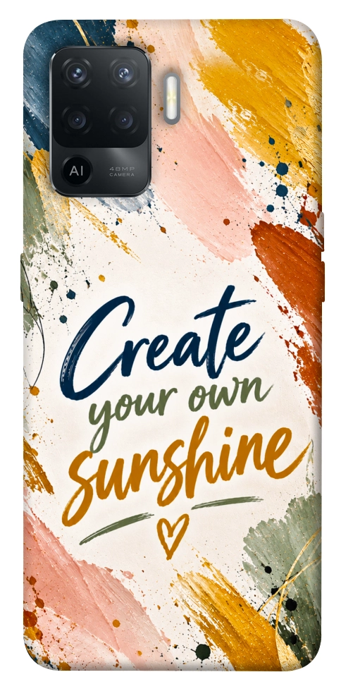 Чехол Create sunshine для Oppo Reno 5 Lite